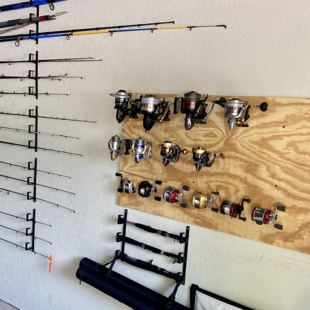 5 Peças Suporte de Parede para - Baitcasting Reel avaliação e preço