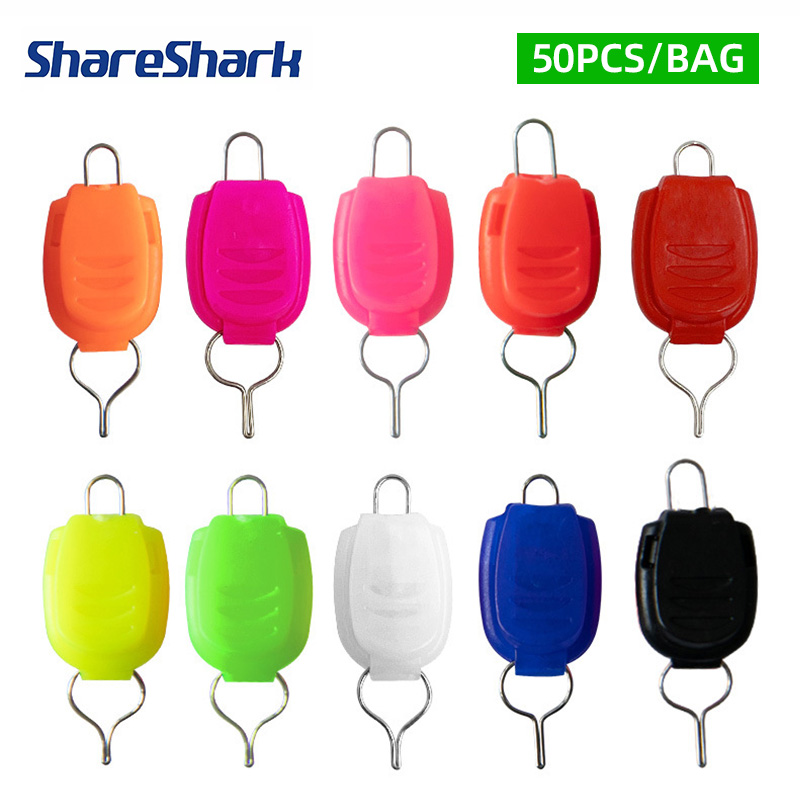 ShareShark 50 peças/saco Clipe - Reel Bag avaliação e preço