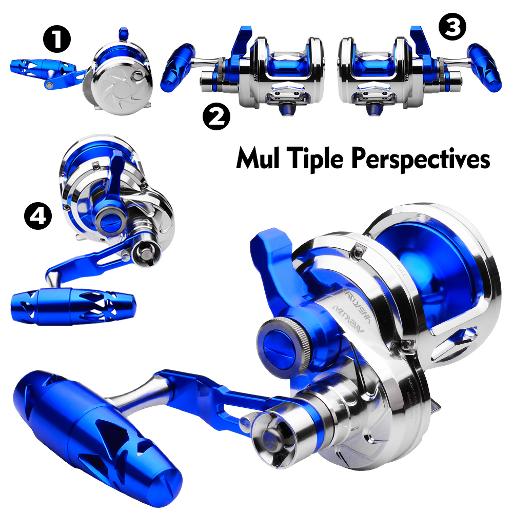 Carretilha de Pesca PROBEROS C - Trolling Reel avaliação e preço